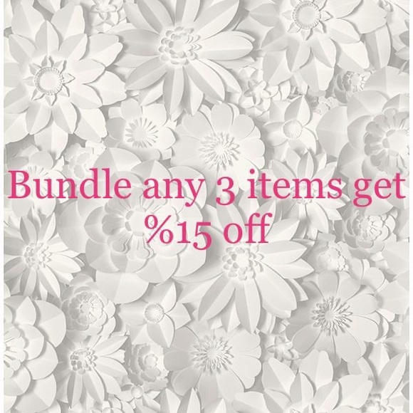 Bundle any 3 items get %15 off - Picture 1 of 1